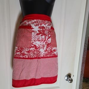 Hand crafted waist apron